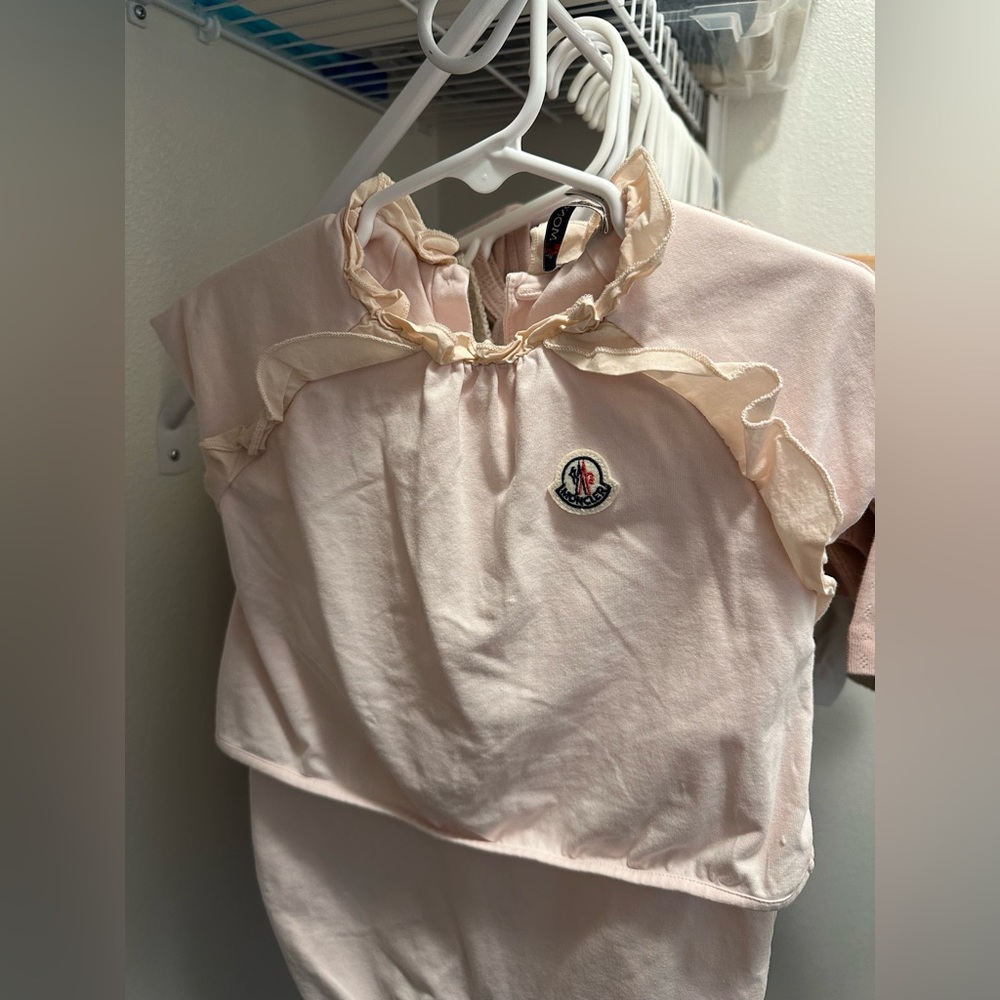 Moncler romper- 12/18 months